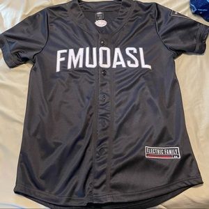 Alison Wonderland x electric family baseball jersey